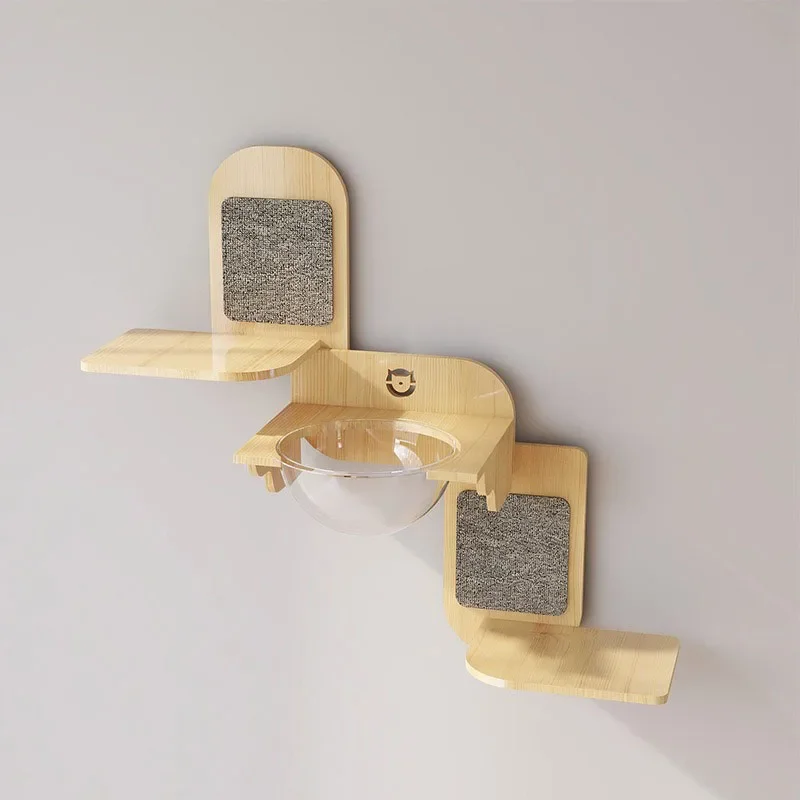 Torres raspadoras de madera para gatos, estructura de juego, accesorios de gimnasio, parque infantil, productos para mascotas - imagen 2