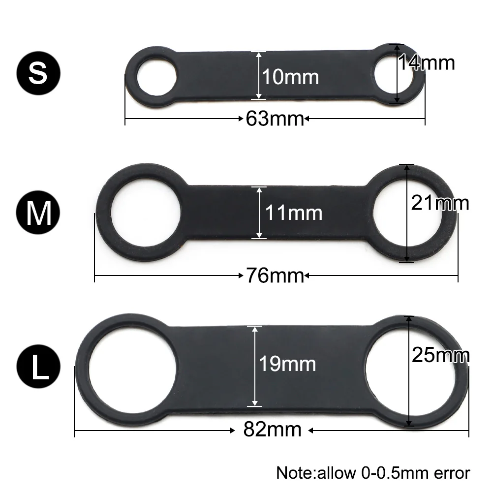 Placa de identificación de silicona para perros y gatos, placa de goma extensible antipérdida, 100 piezas - imagen 2