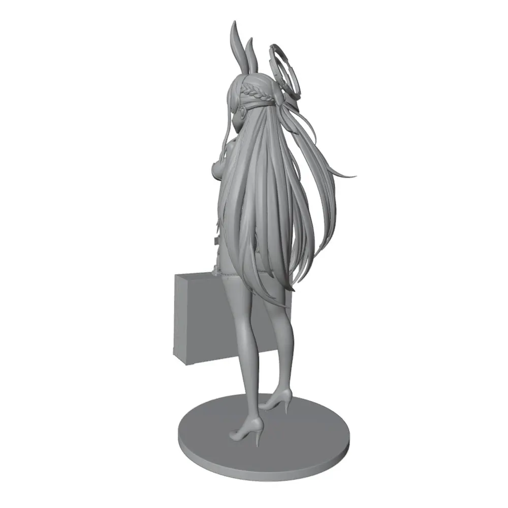 Figura de anime 1/24: chica con maleta, kit de modelismo en resina - imagen 5