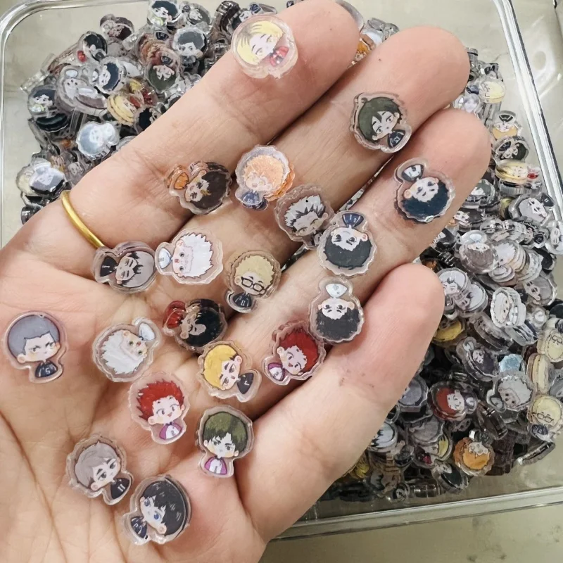 Colgante Haikyuu para llavero 1 cm - impermeable (gatos y perros)