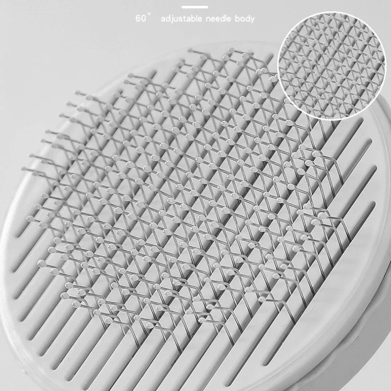 Cepillo para gatos y perros, peine que elimina el pelo de las mascotas, autolimpieza, rebanador, productos de belleza - imagen 3