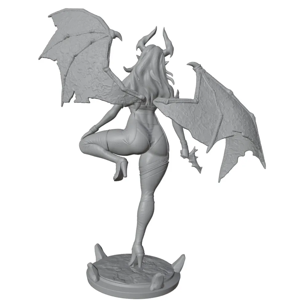 Figura miniatura de anime sin pintar para decoración de habitación - imagen 3