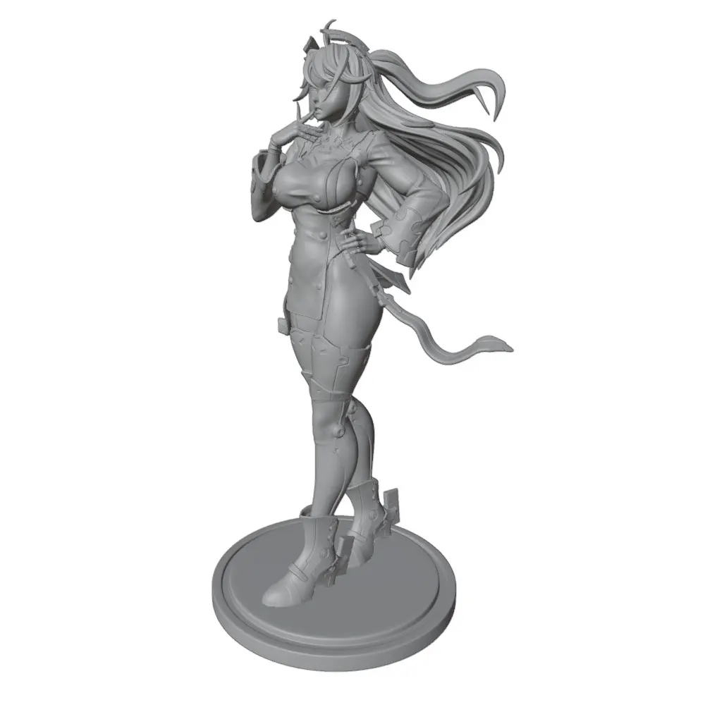 Figura de anime GK impresa en 3D sin montar ni pintar – Miniatura DIY
