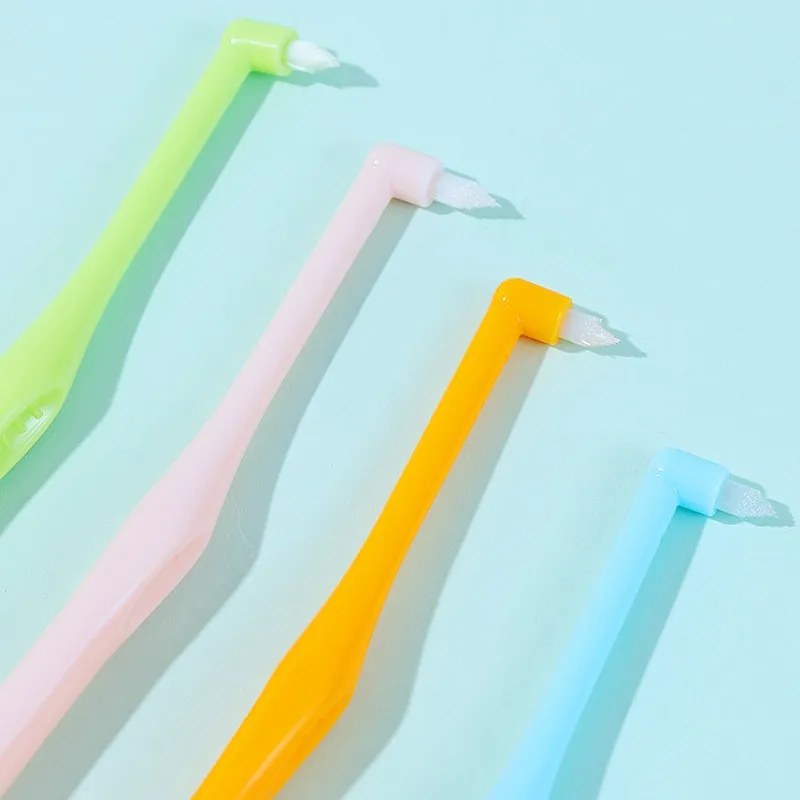 Cepillo de dientes para perros, pelo suave, cepillo de dientes para mascotas, limpieza de dientes de perro, cepillo de dientes de cabeza pequeña para perros, limpieza bucal, accesorios para cachorros - imagen 2