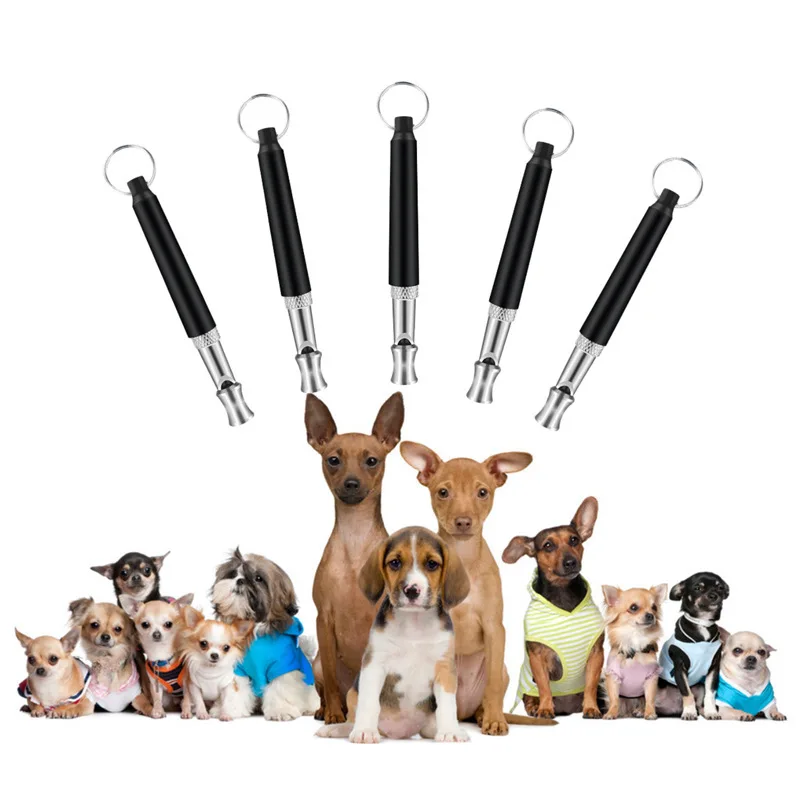 Silbato ultrasónico para entrenamiento de perros, herramienta de instrucciones de supervisión, antiladridos, accesorios para cachorros - imagen 4