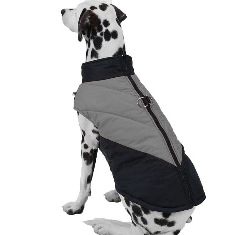 Chaqueta para perro, ropa cálida de invierno para perros pequeños, medianos y grandes, chaleco para mascotas a prueba de viento, abrigo, disfraz, Bulldog Francés, Yorkie, Pug, trajes - imagen 5