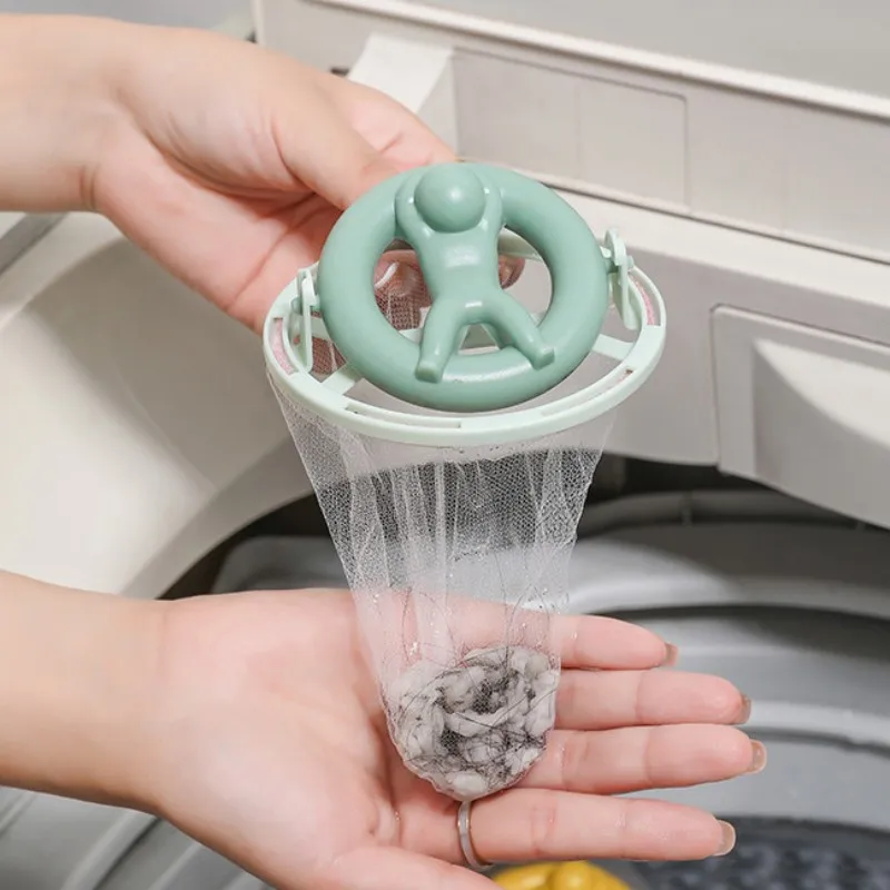 Removedor de pelo de mascotas, pegatina de lana, bola reutilizable, removedor de pelo de gato, bolsa de filtro de lavandería para recolector de lana, bolsas de filtro para lavadora - imagen 2