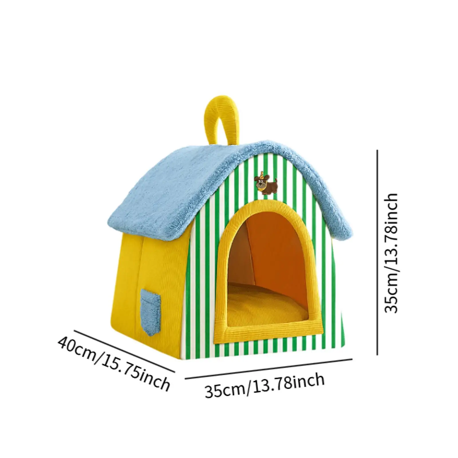 Cat Bed Tent Cute Pet Cat Nest Washable Comfortable Cat House Pet Sleeping Bed for Small Animals Kitty Dogs Cat Best Gift