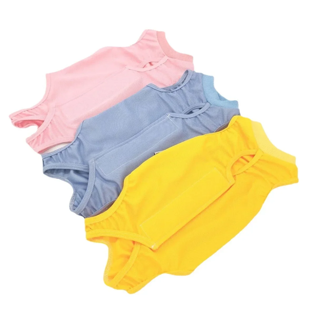 Traje quirúrgico para gatos, traje de esterilización postoperatoria, antilamer y pelado, ropa Universal para mascotas de verano para gatos y perros - imagen 2