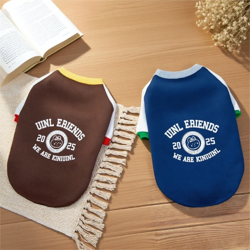 Sudaderas con capucha con estampado de letras para perros pequeños, ropa cálida y suave para perros, sudaderas con capucha para cachorros, jerséis de moda para gatos, disfraces para mascotas Chihuahua