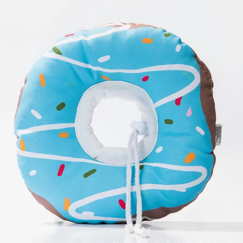 Collar impermeable con forma de donut para gato, collar isabelino para esterilización de perros y mascotas, anillo protector antichar y antiarañazos - imagen 4