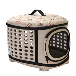 Bolsa de transporte plegable para perros y gatos