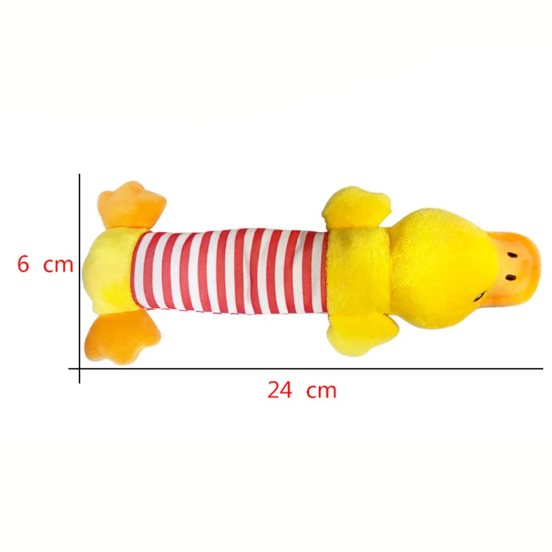 Juguetes chirriantes para perros para aburrimiento, limpieza de dientes, juguetes de peluche rellenos para perros de razas pequeñas y medianas, suministros para mascotas - imagen 5