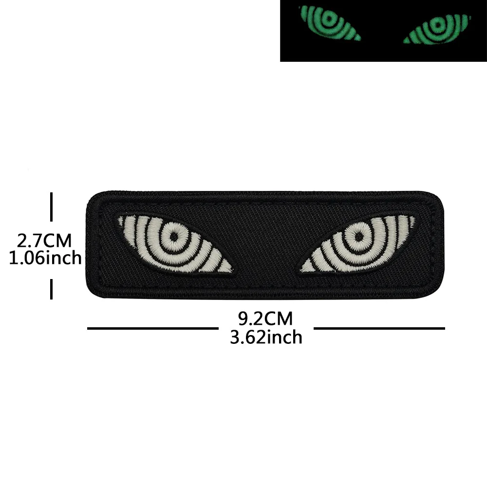 Parche bordado para gatos y perros: ojos Sharingan y Rinnegan - imagen 4