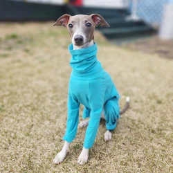 Body de algodón con cuello alto para perros de todos los tamaños