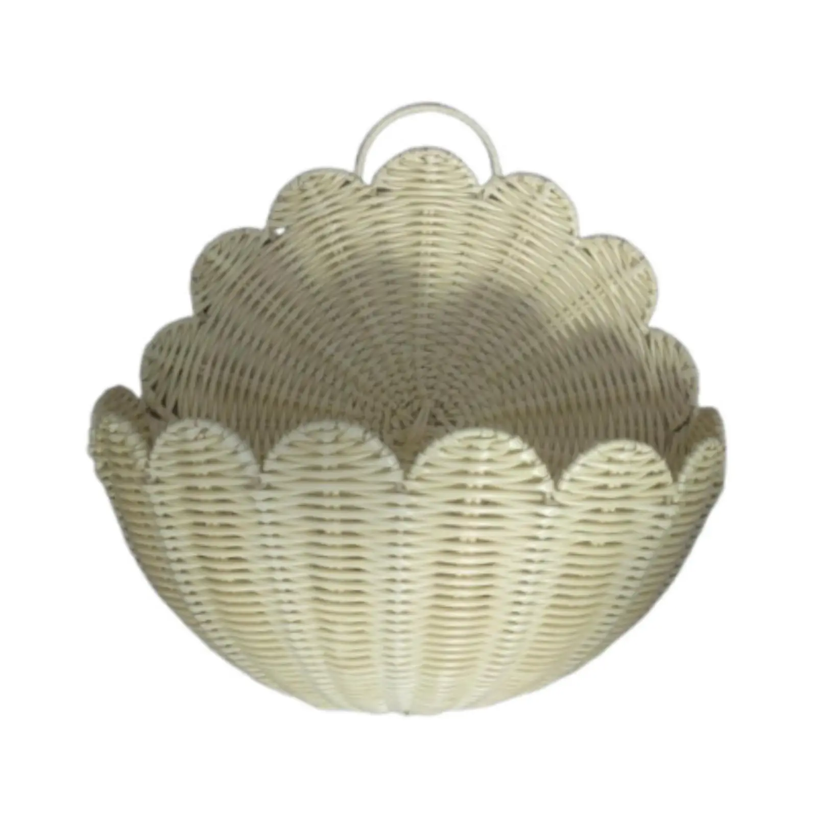 Woven Wall Basket Portable Storage Container for Kitchen Entryway Vegetables