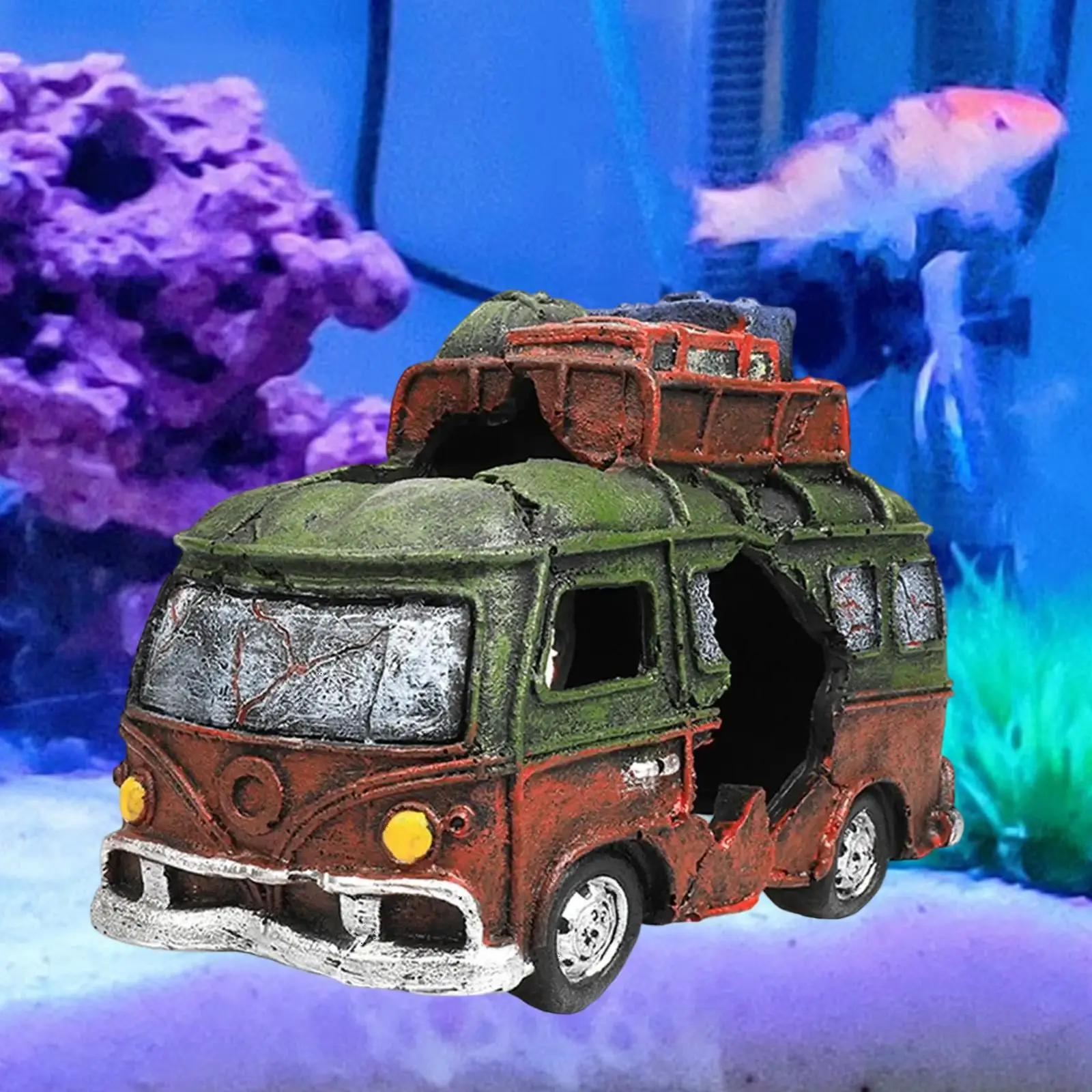 Fish Tank Decoration Statue Background Hideaway Versatile Aquarium Ornament