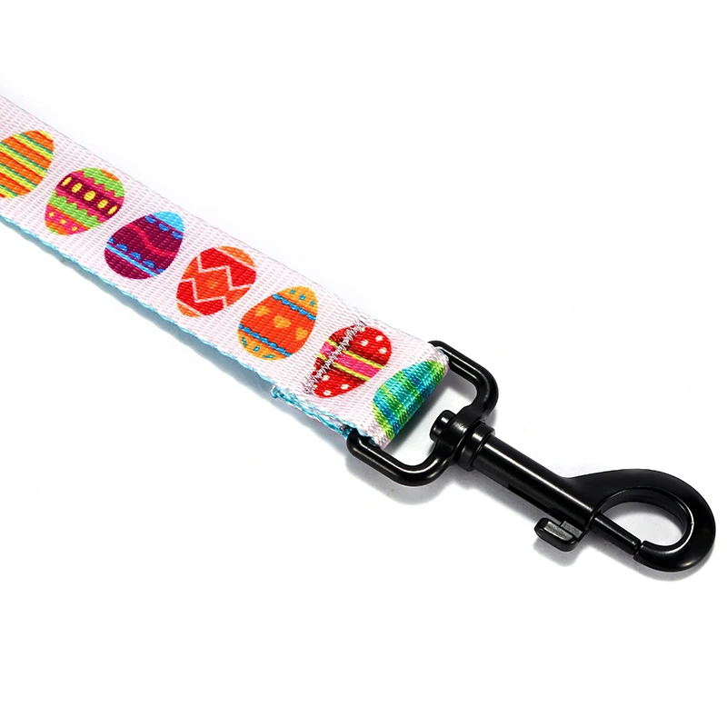 Conjunto collar y correa para perro con motivo feliz huevos de Pascua - imagen 4