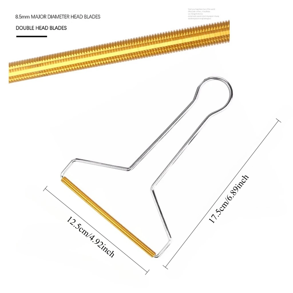 Quitapelusas portátil para ropa, afeitadora de tela pelusa, eliminador de pelusas para alfombras de mascotas, abrigo de lana, pelos, herramientas de cepillo de limpieza - imagen 2