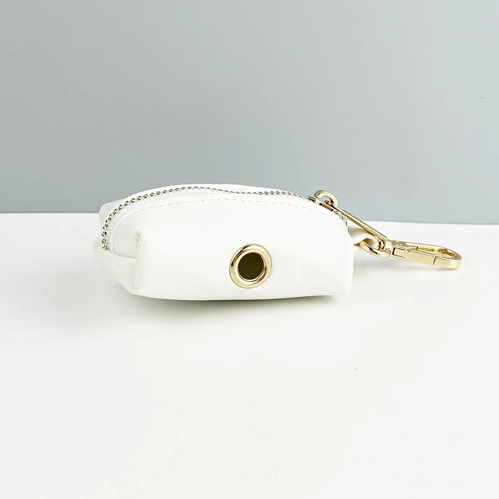 Collar y correa de cuero blanco para perros, placa de identificación grabada personalizada, suministros para mascotas, PU01 - imagen 4