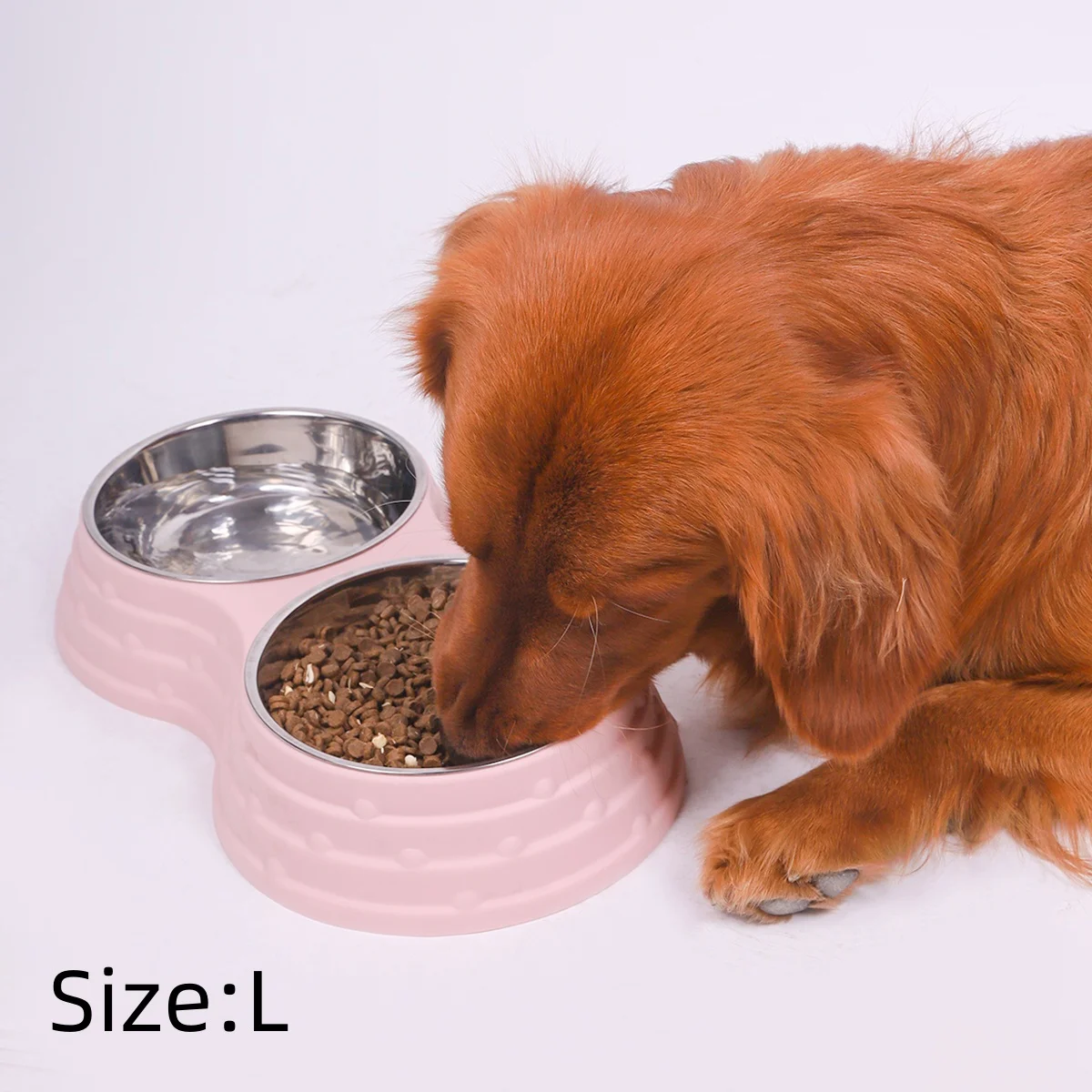 Comedero de acero inoxidable para perros – Antihigiene y resistente - imagen 4