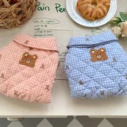 Abrigo polar suave para perros pequeños y caniches – Ropa térmica de invierno
