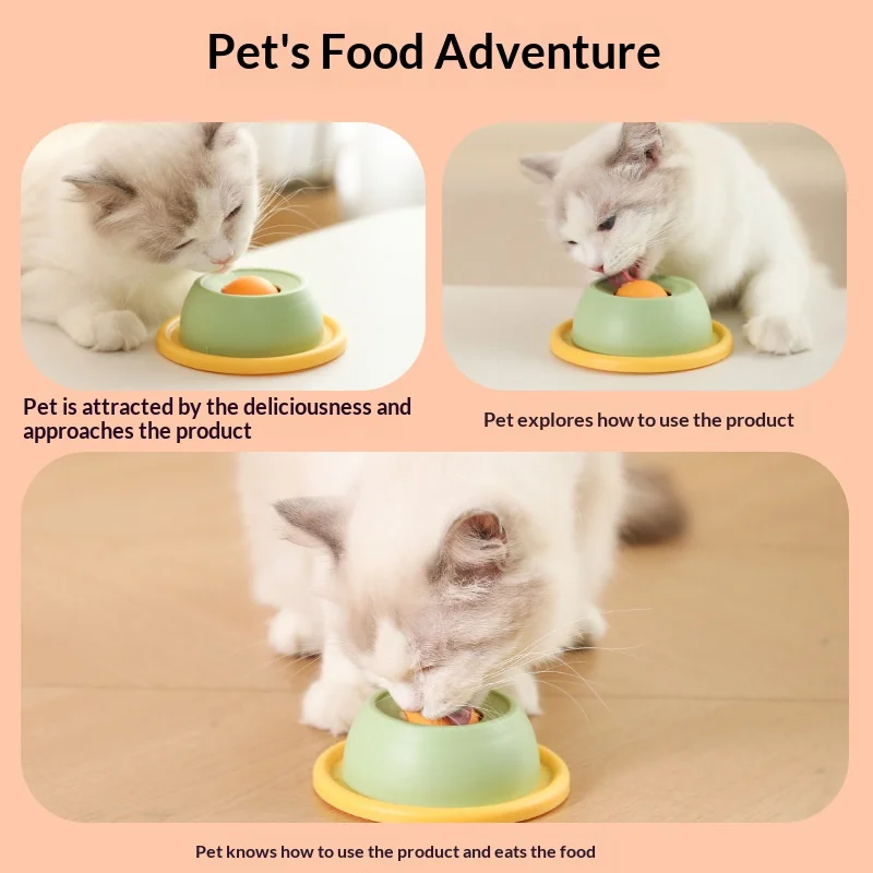Alimentador lento interactivo – Estera de lamido para gatos y perros - imagen 2