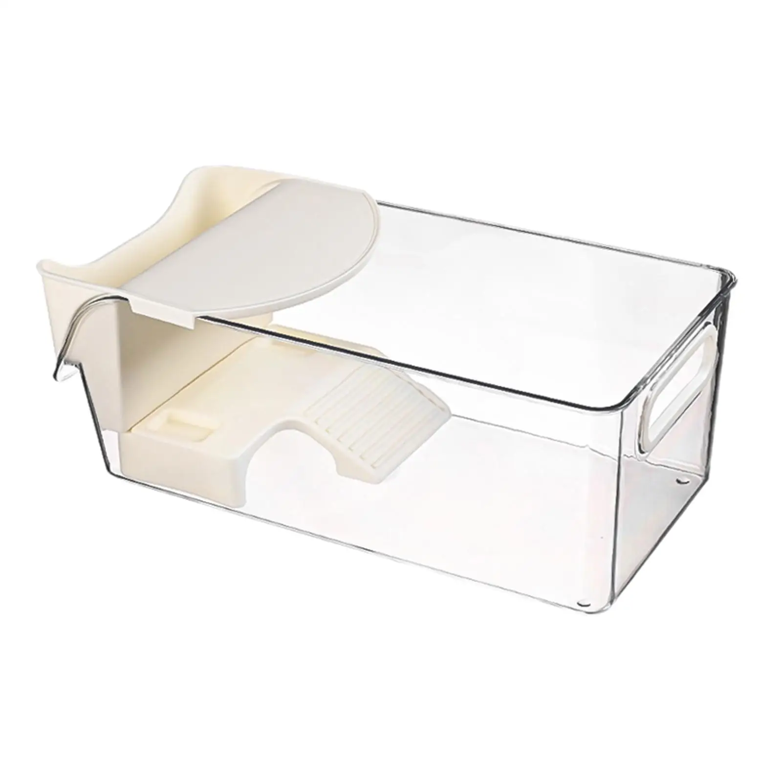 Turtle Tank W Basking Place and Planter Open Top Feeding Box with Handle Accessories Tortoise Enclosure Starter Turtle Terrarium