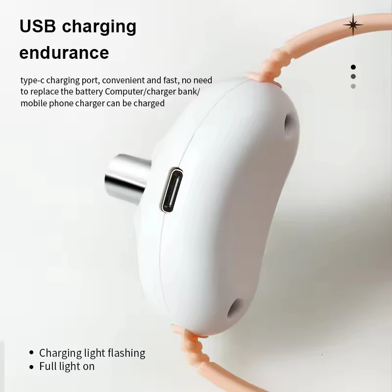 Juguetes interactivos para gatos, Collar con puntero láser para interiores, Collar electrónico para gatitos, juguetes de ejercicio recargables para mascotas - imagen 3