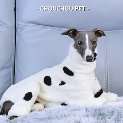 Pijama suave cálido para perro italiano y Whippet-ropa invierno cómoda
