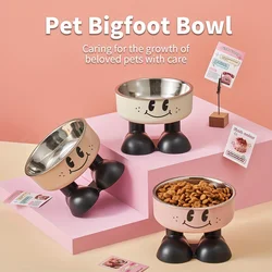 Cuenco antiribaltadura acero para perros y gatos - Diseño divertido
