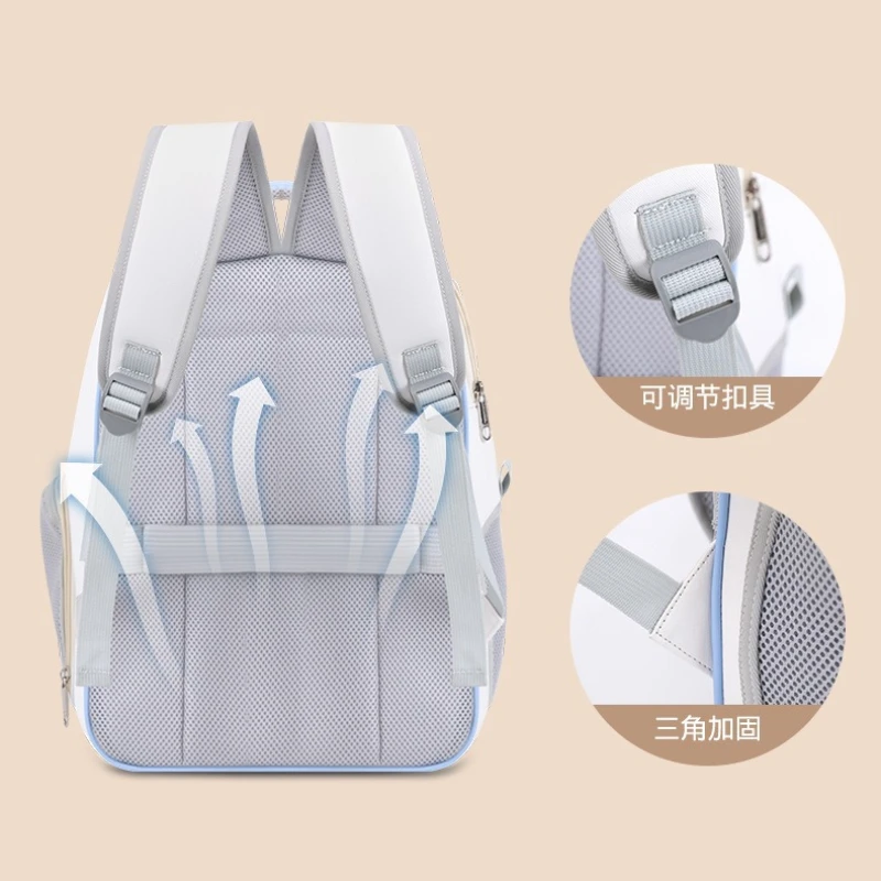 Nuevo Bolsa versátil para gatos, bolsa cuadrada plegable de PU para salir de mascotas, mochila de viaje para gatos de gran capacidad - imagen 4