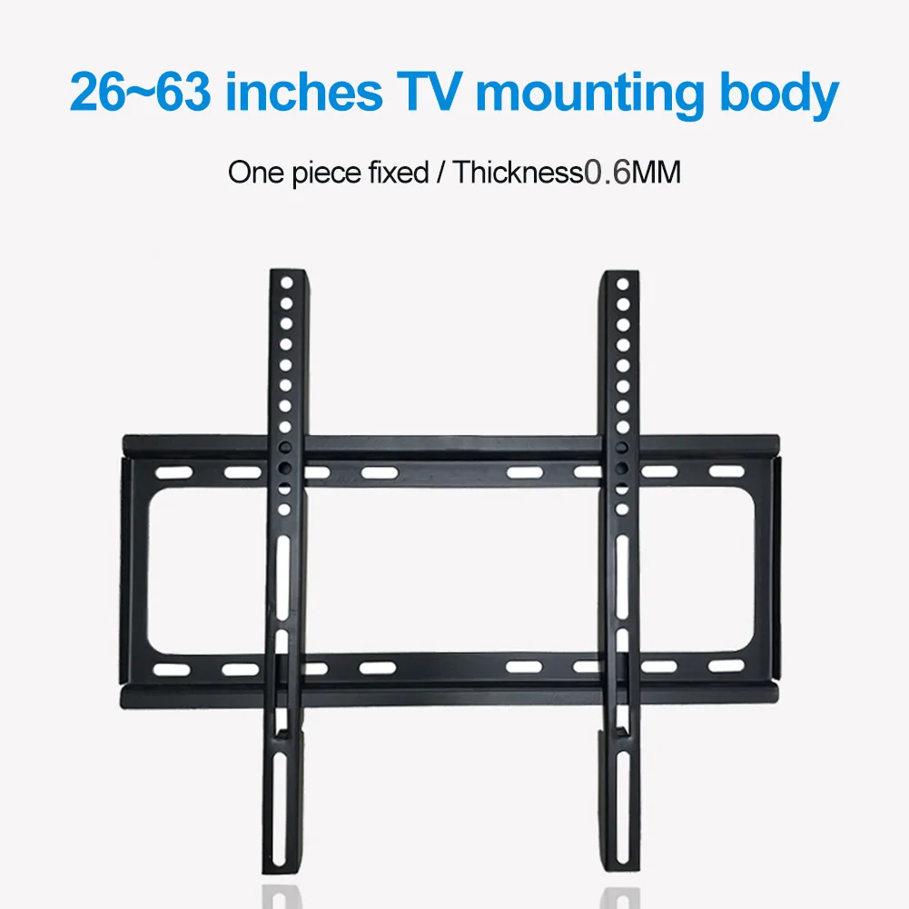 Soporte universal de montaje en pared para TV para la mayoría de los soportes de TV de plasma LED de 26-63 pulgadas hasta VESA 400x400 mm y capacidad de carga de 110 LBS