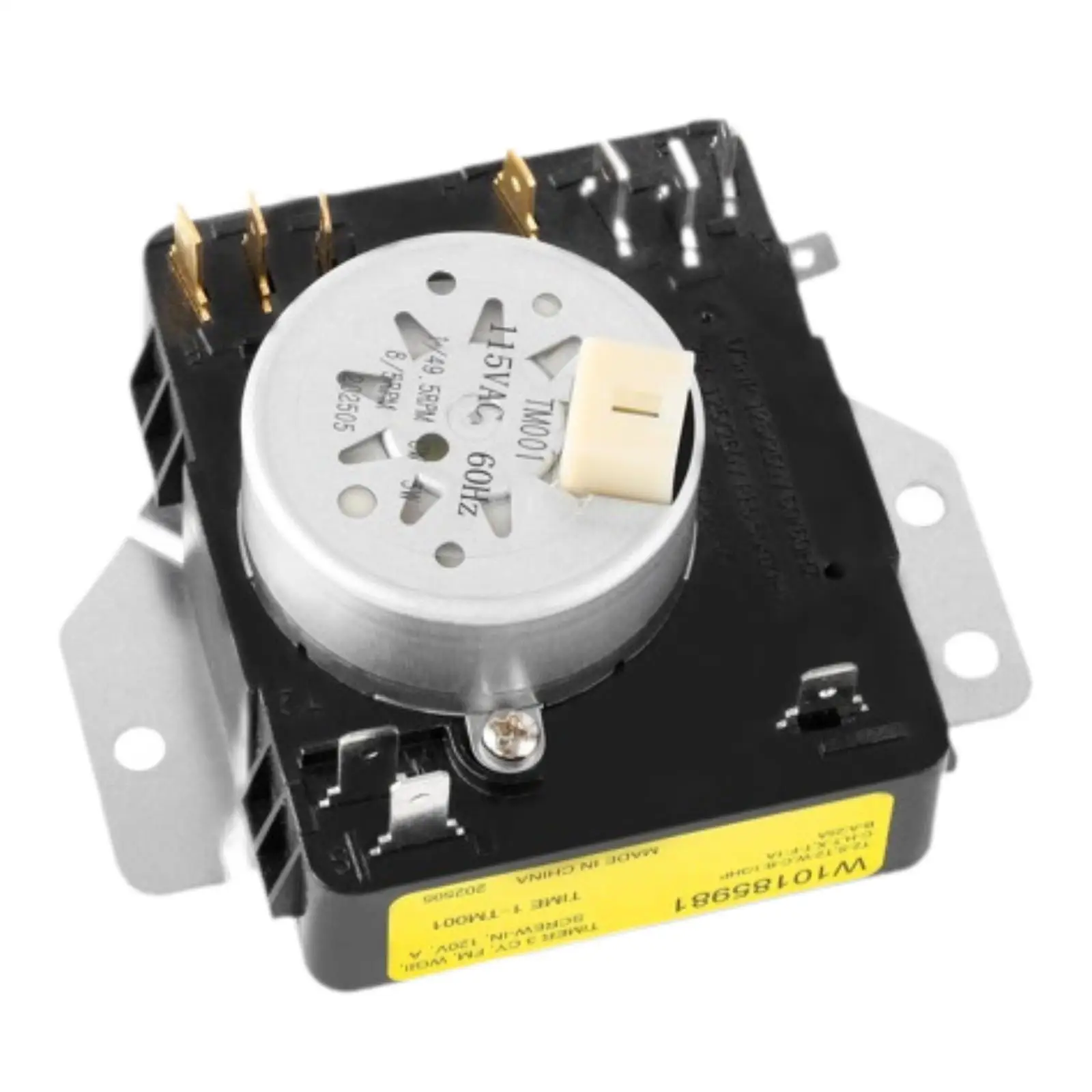 Dryer Timer Appliances Part Lightweight Spare Parts Washer Parts Replaces for W10185981 Wpw10185981 AP6016540 PS11749830