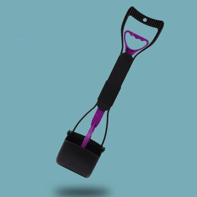 Recogedor de excrementos plegable de 45 cm para perros - Mango largo - imagen 2