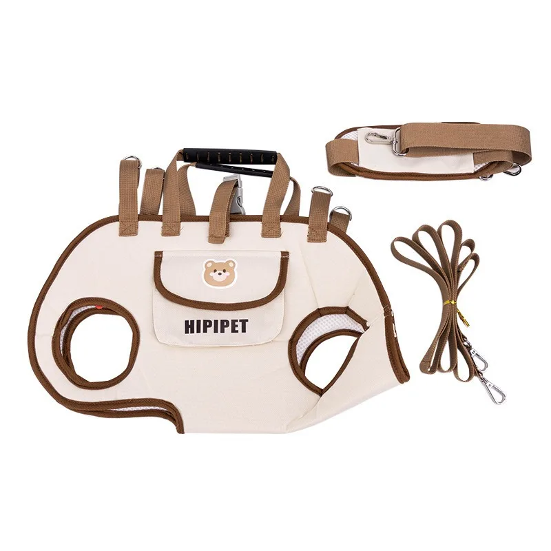 Mochila portátil para perros, transportador para perros y gatos al aire libre, bolsos transpirables de viaje, accesorios para perros, suministros para gatos y mascotas, bolsas de transporte - imagen 5