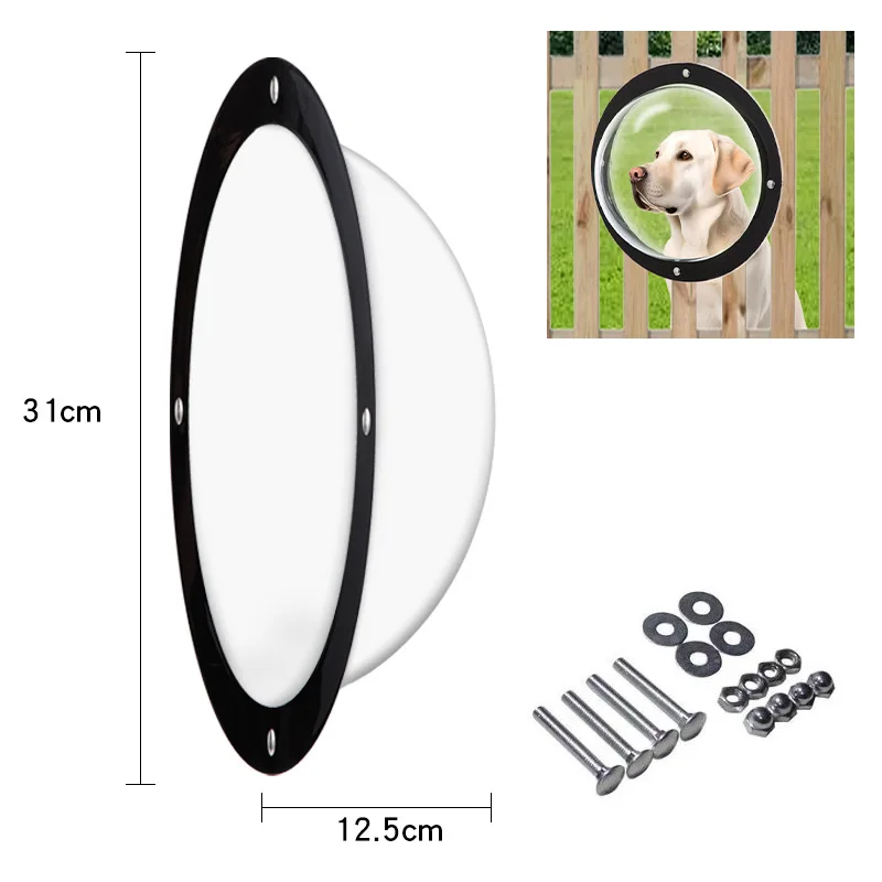 Ventana acrílica para gatos y perros - Visión clara y transparente - imagen 5