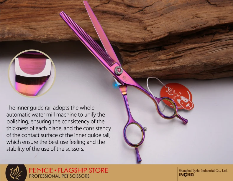 Corte de textura con tijeras de adelgazamiento