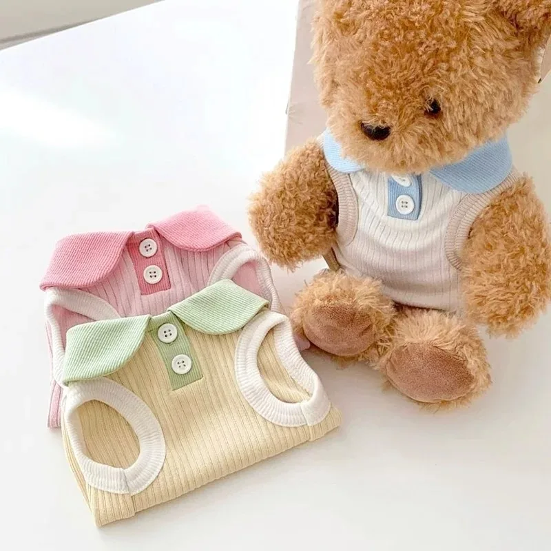 Ropa de verano para perros, camisa para cachorros, blusa, ropa para mascotas de primavera, camisas para perros y mascotas, suministros de ropa - imagen 5