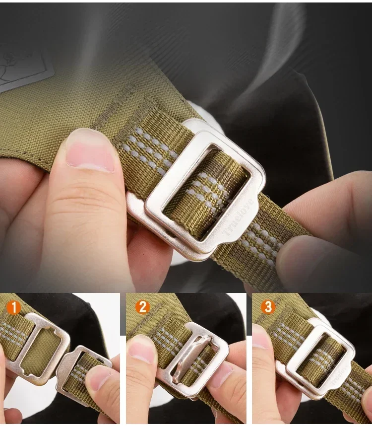 Truelove Uitra Arnés de seguridad ligero para mascotas Perros pequeños, medianos, grandes y fuertes Producto impermeable a prueba de explosiones para exteriores TLH6282 - imagen 4