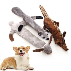 Juguete de peluche para perros sin relleno con sonido duradero