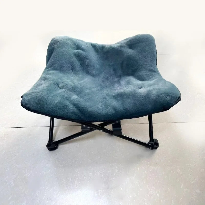 Cama para perros y gatos, suministros de productos para mascotas lavados desmontados de felpa gruesa para otoño e invierno, accesorios para cama de campamento para mascotas suaves y cálidos - imagen 3