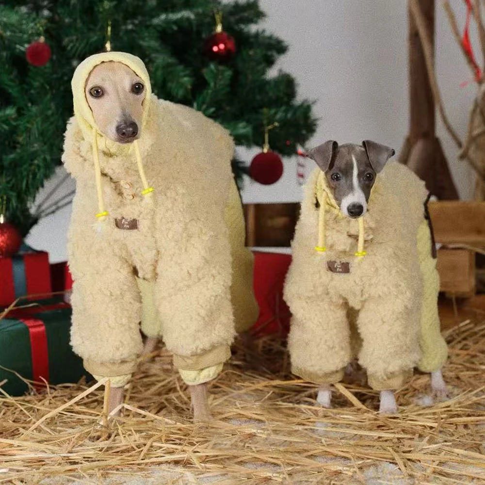 Chaqueta cálida para perros con cuello alto 2 en 1 (Whippet y galgo) - imagen 2