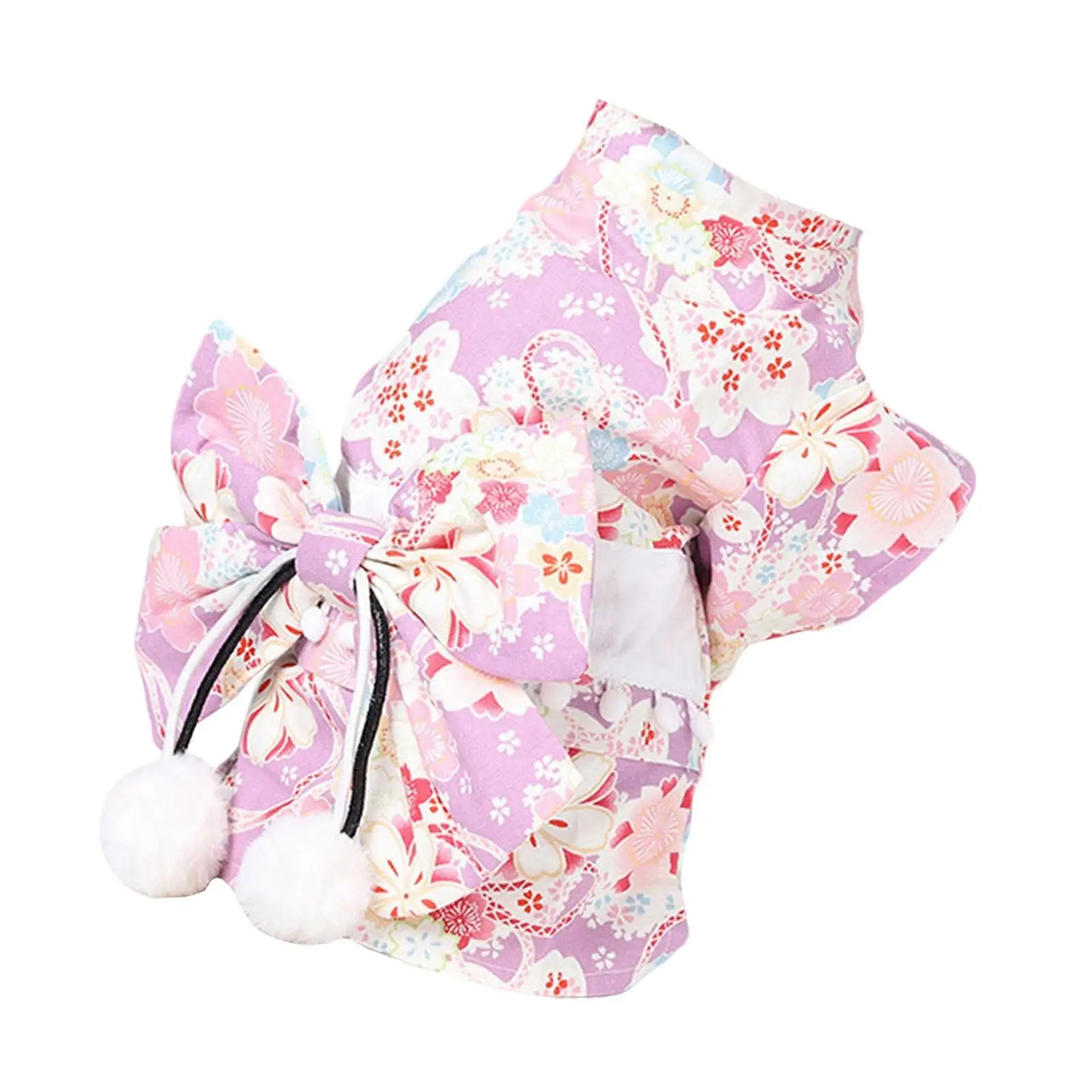 Cat Dress Breathable with Bowtie Flower Pattern for Small Dogs Pet Costume Cat Dress Breathable with Bowtie Flower Pattern for Small Dogs Pet Costume