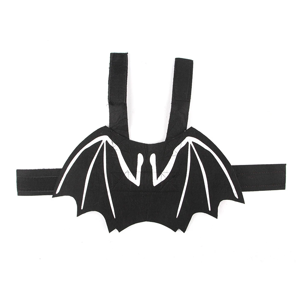 Ropa de Halloween para mascotas, disfraz divertido para perros, ala de murciélago Artificial, accesorio de Cosplay personalizado, suministros para mascotas - imagen 4