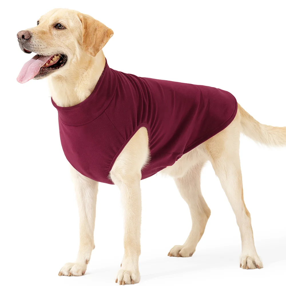 Ropa cálida de lana para perros, suéter de invierno para perros, pijamas súper suaves, ropa interior para el hogar para perros medianos y grandes, ropa para mascotas - imagen 5
