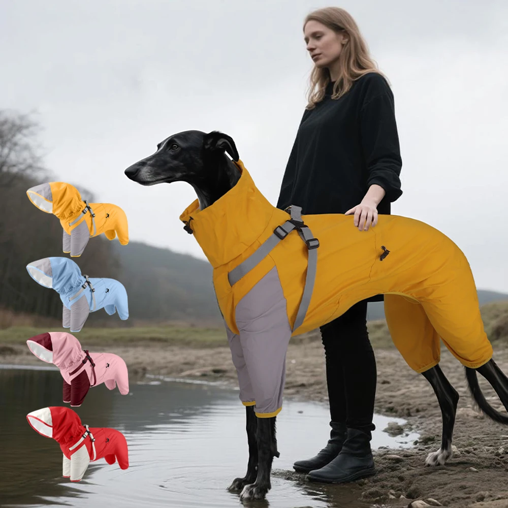 Chubasquero con capucha para perros pequeños, chaqueta impermeable para cachorros Schnauzer Shiba Inu, trajes para exteriores