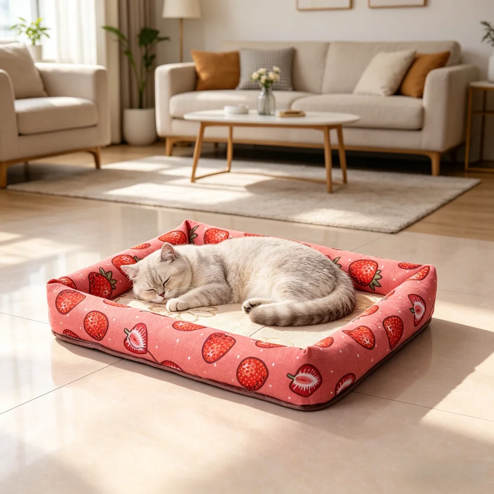 Cama refrescante para gatos y perros: tapete transpirable - imagen 2