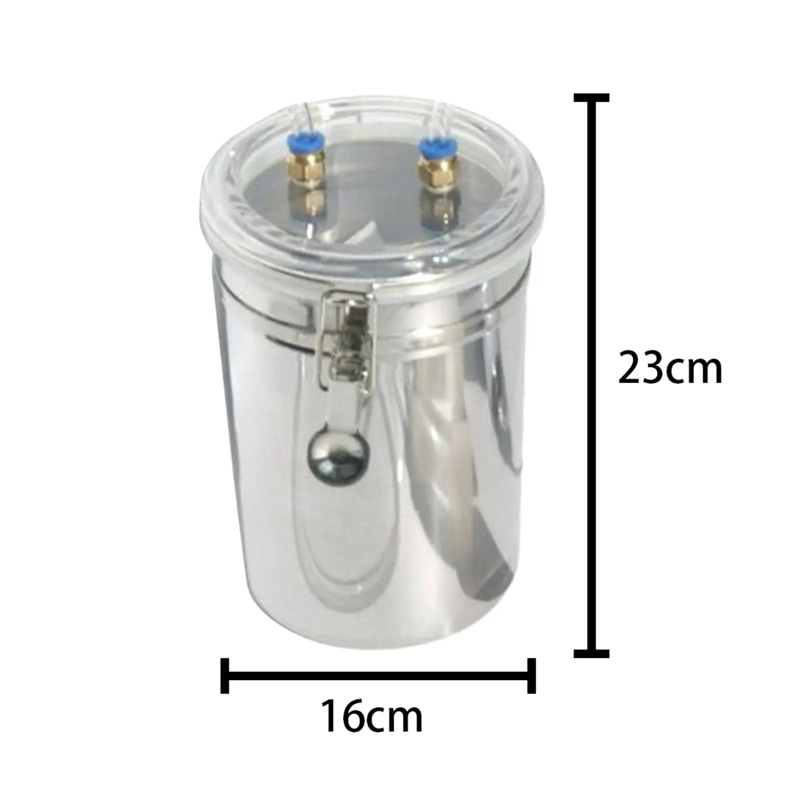 2 Liters Rechargeable Cow Milking Machine Set with Vacuum Pump Multifunctional Double Head Milker Stainless Steel Bucket