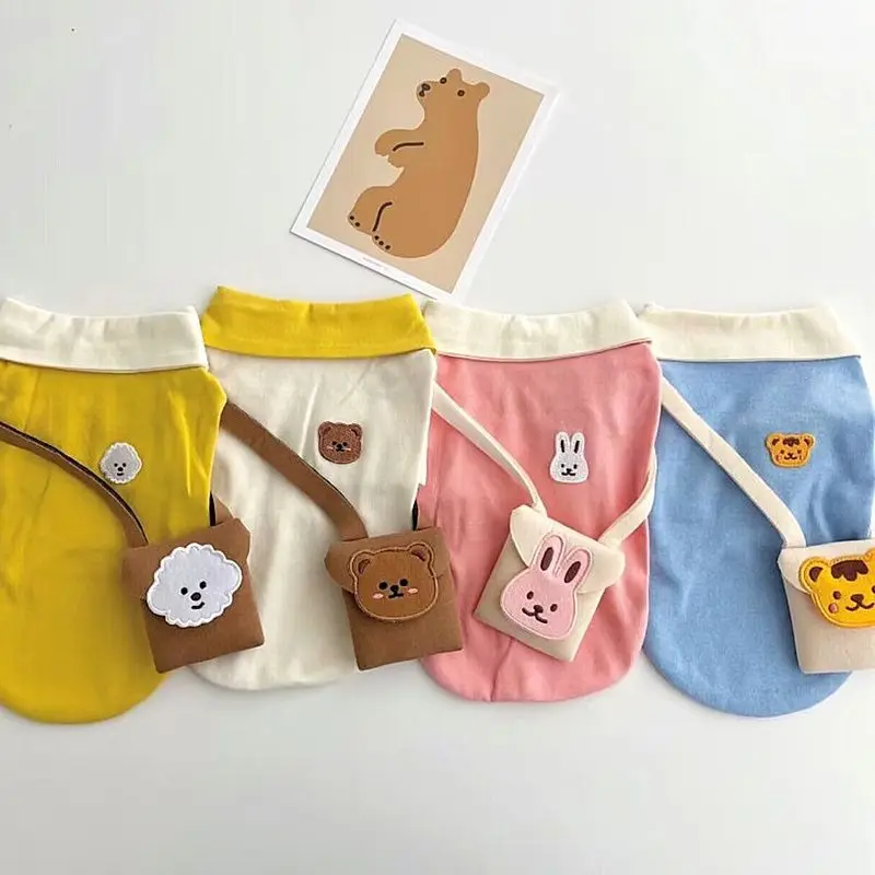 Sudadera con capucha para mascotas, camisa con parte inferior de bolsillo, ropa para gatos, abrigo para perros pequeños, ropa para cachorros, otoño e invierno - imagen 3